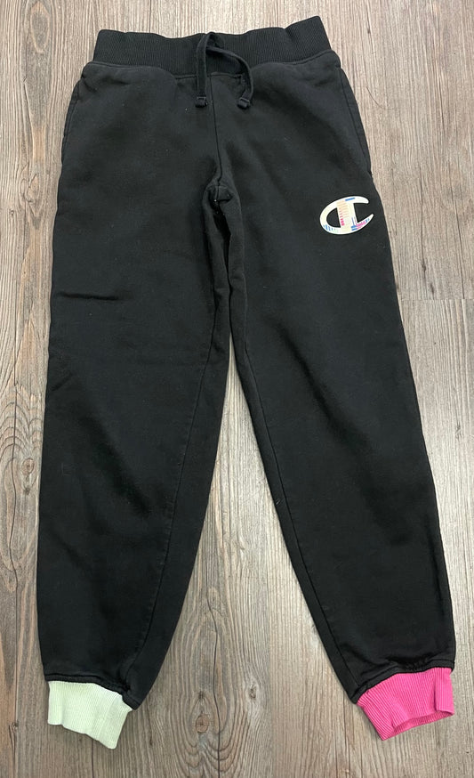 Black  Champion Sweatpants, 8Y