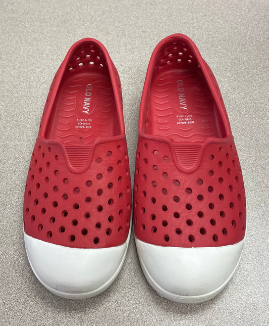 Red  Old Navy Perforated Shoes, 10T