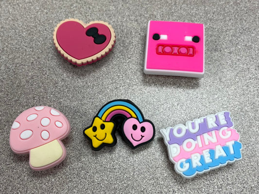 Multi  Jibbitz Pinkie, None