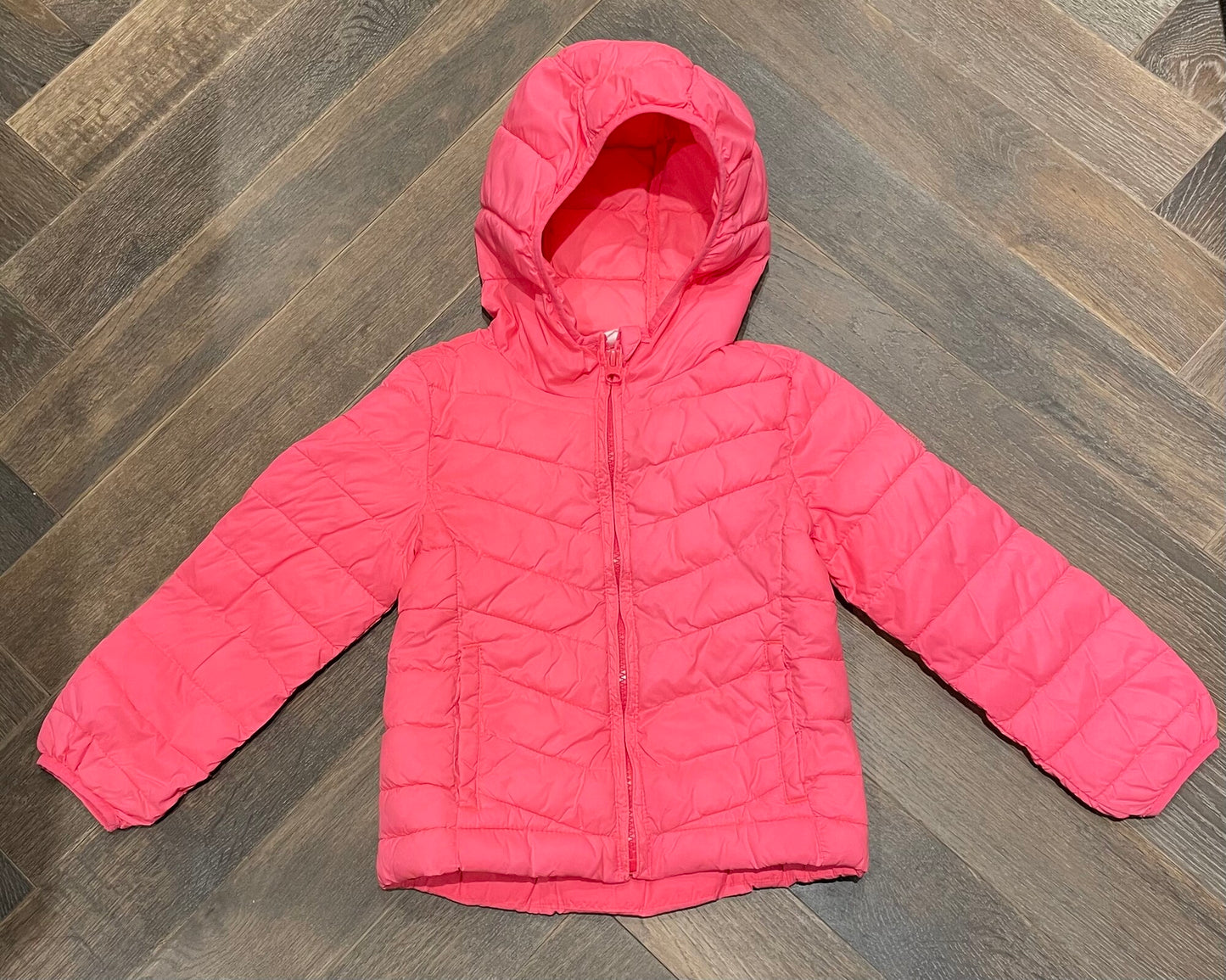 Neon  Gap Puffer Jacket, 4-5Y