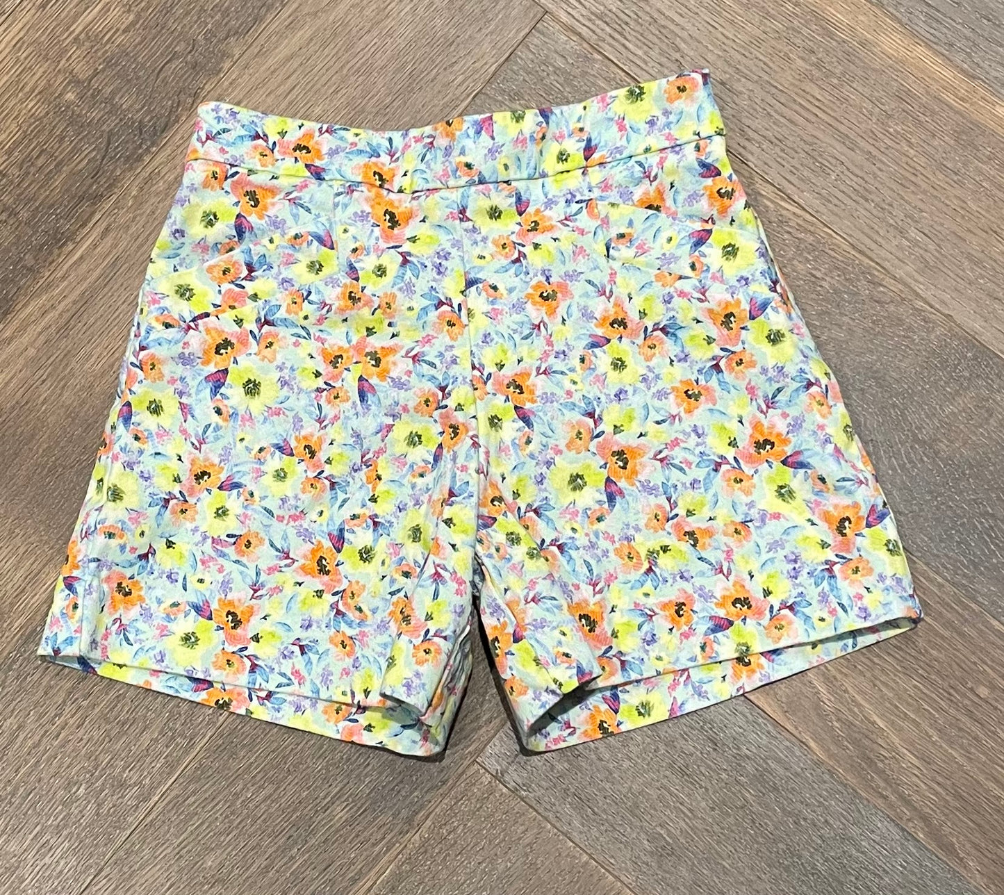 Floral  Zara Shorts, 6Y