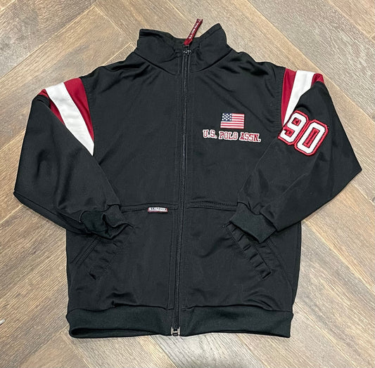 Black  Polo Association Jacket, 4Y