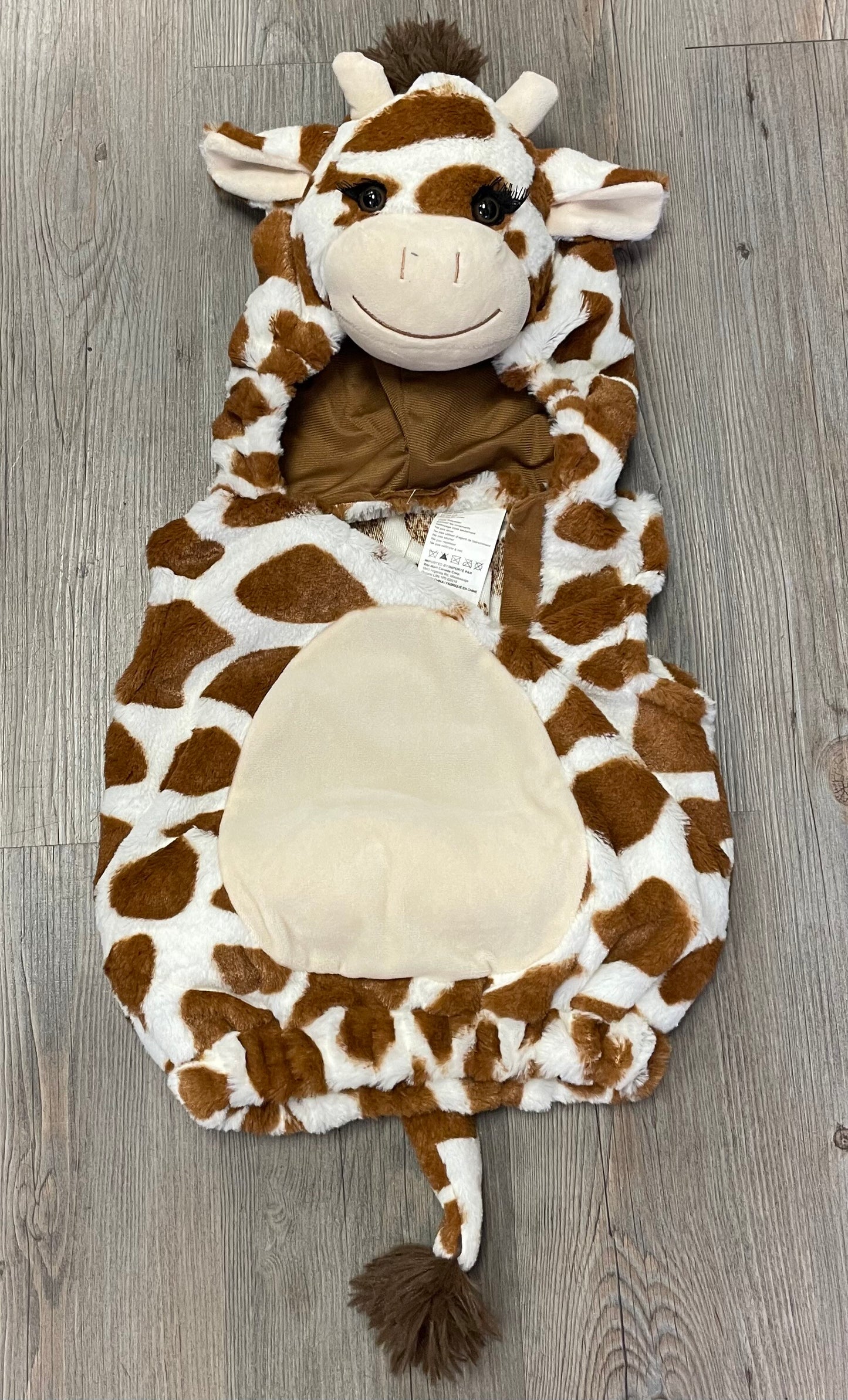 Brown/wh  Giraffe Costumes, 6-12M