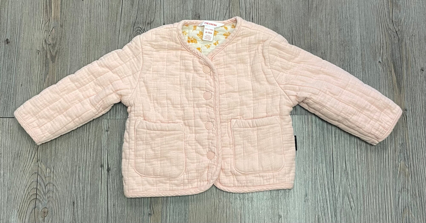 Coral  Joe Fresh Lined Muslin, 6-12M
