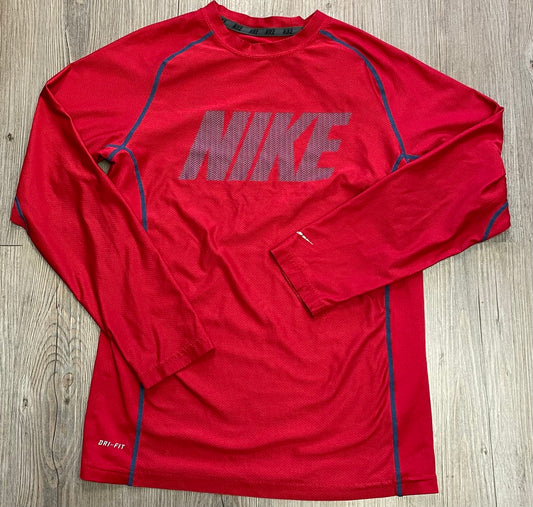 Red  Nike Active LS Tee, 12-14Y