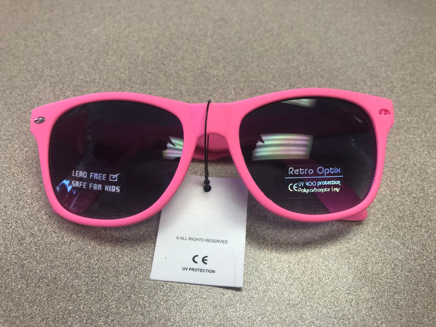 Pink  Matte Sunglasses - NEW, 3-7 Years