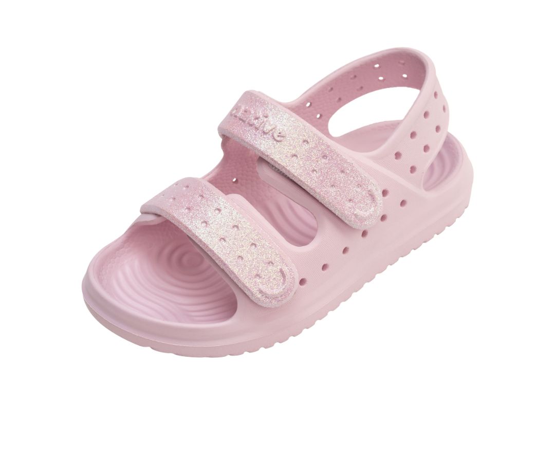 Barely Pink Bling Natives Chase Bio-Bling Sandals, C12