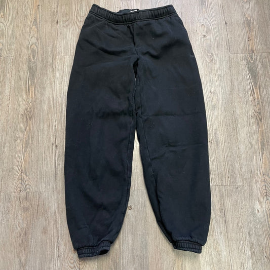 Black TNA Sweatfleece Cozy Fleece Jogger Pants, 2XS