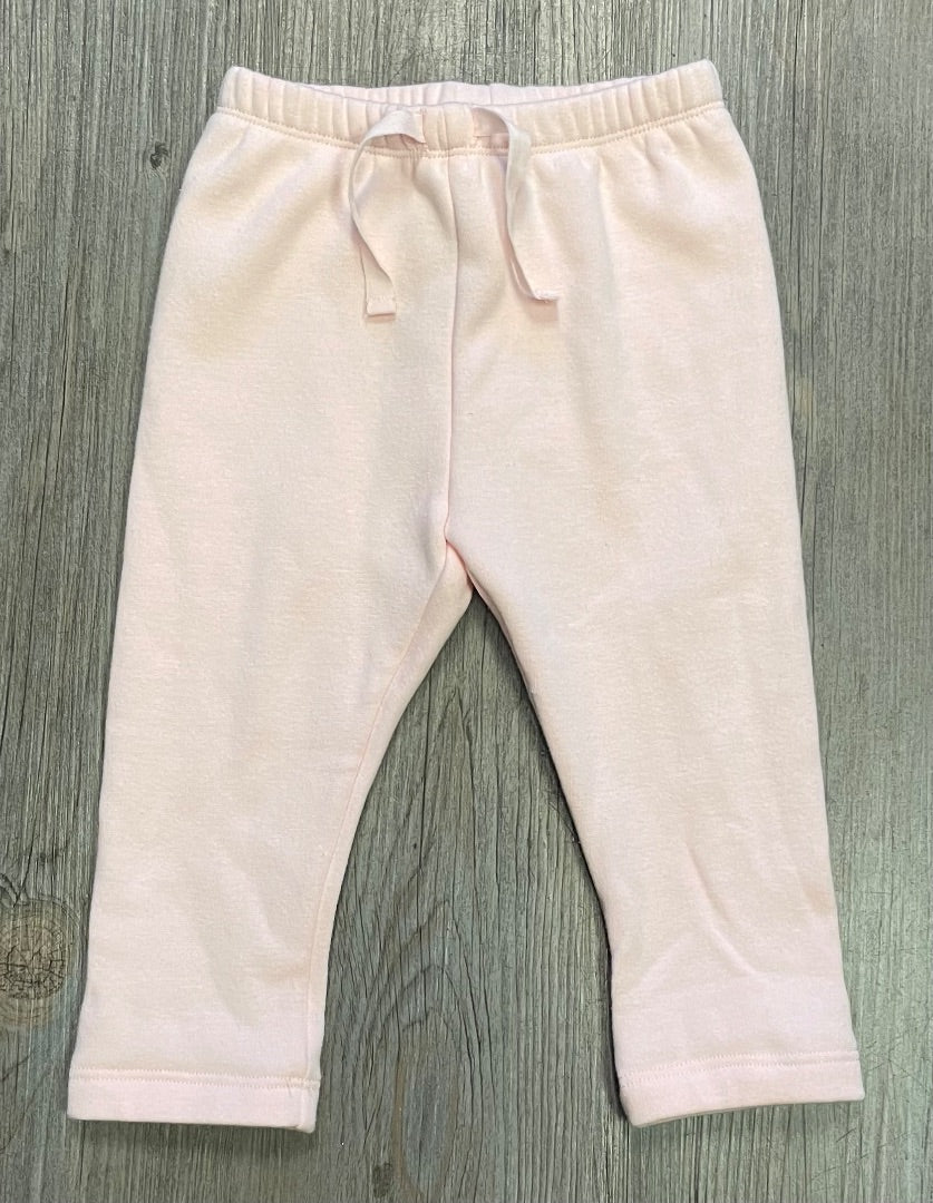 Pink Gap Fleecelined Pants, 6-12M