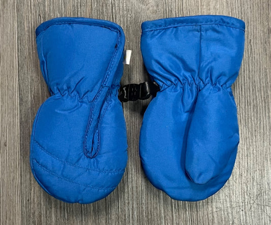 Blue Hot Paws Winter Mitts, 12-24M