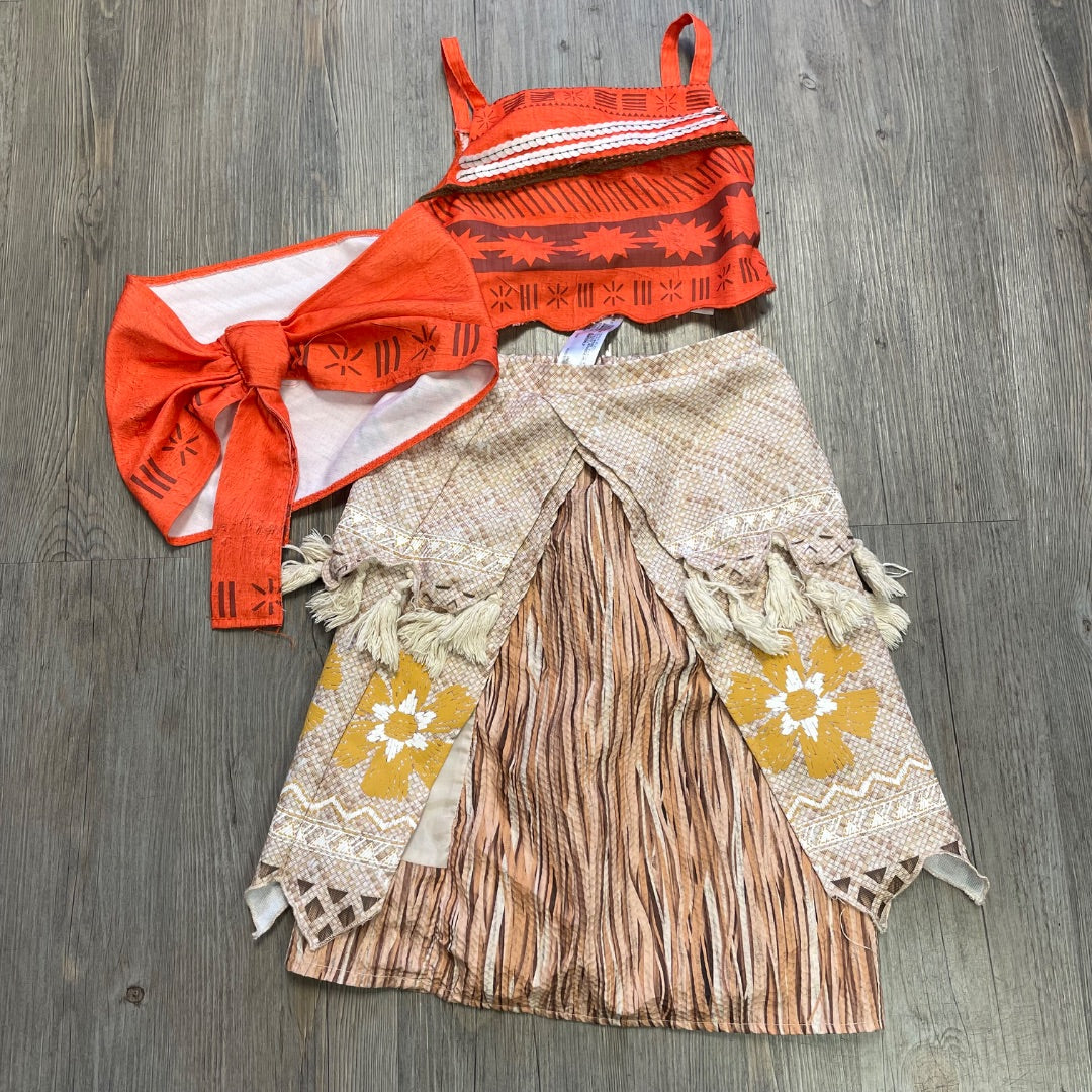 Multi Colour Disney Moana Costume, 4Y