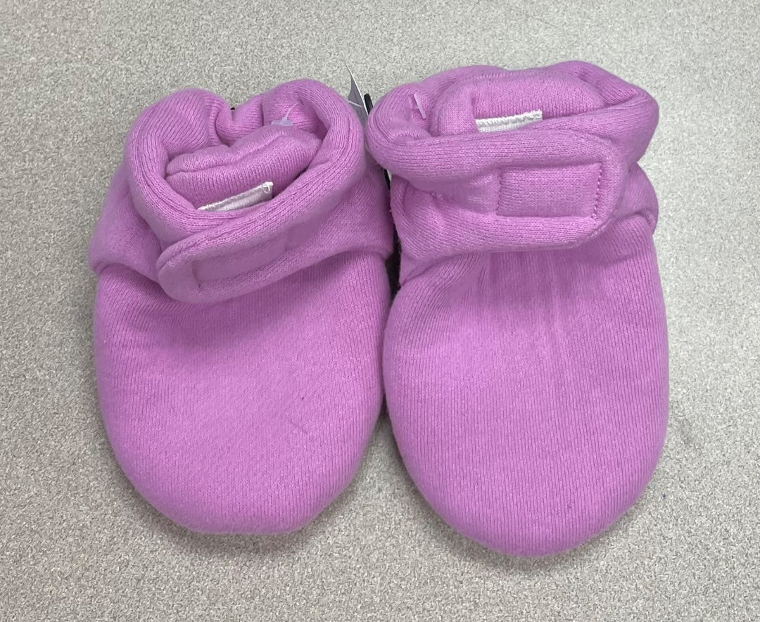 Pink Roots Baby Booties, 12-24M
