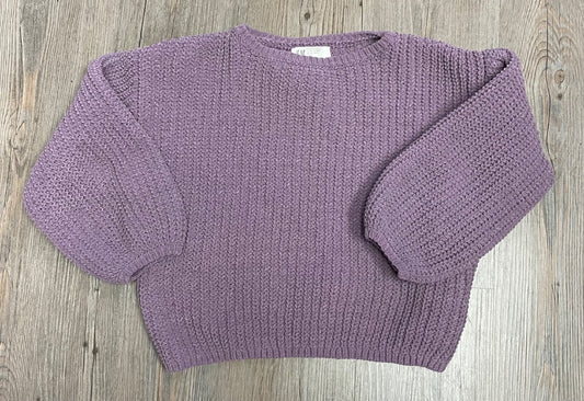 Purple H&M Knit Pullover, 5-6Y