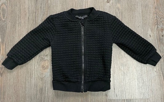 Black Primark Zip Sweater, 9-12M