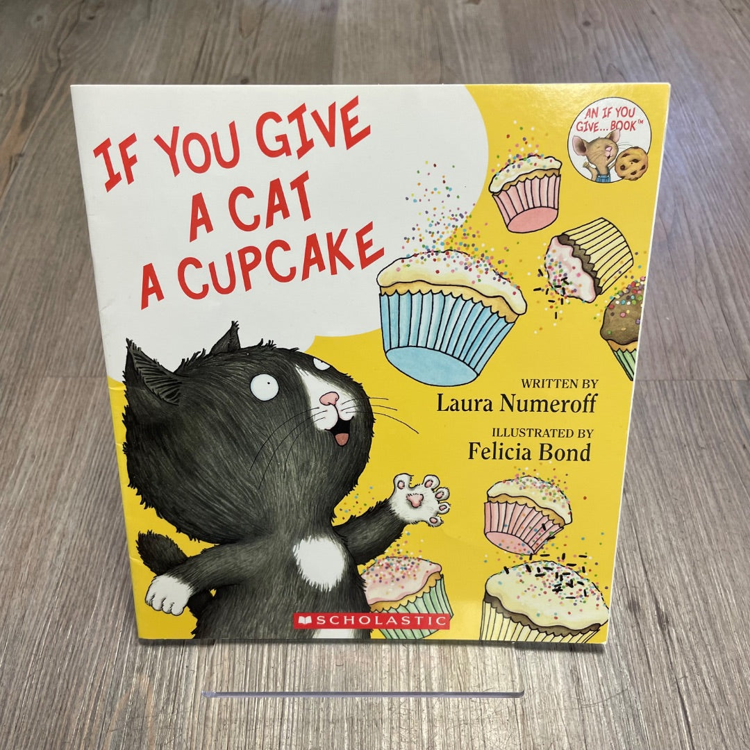 Multi Colour  If You give A Cat A Cupcake, Paperback