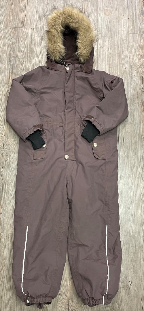 Plum Wheat Snow Suit, 5Y