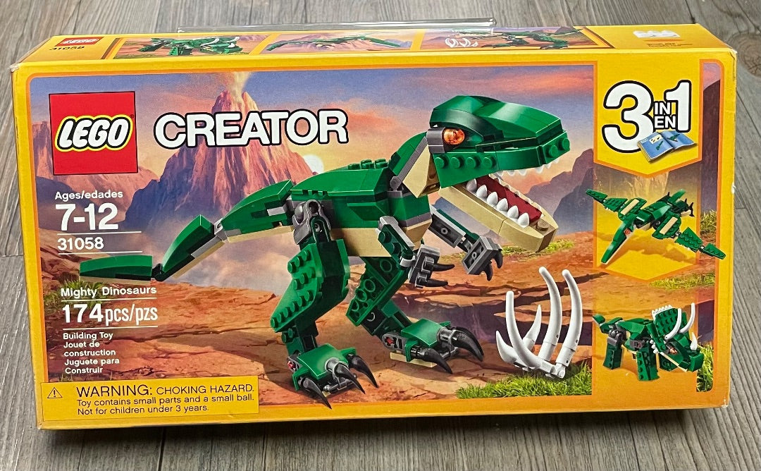 Green Lego Lego Creator 3 IN1, 7-12Y