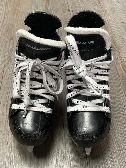 Black Bauer Hockey Skates, 11Y