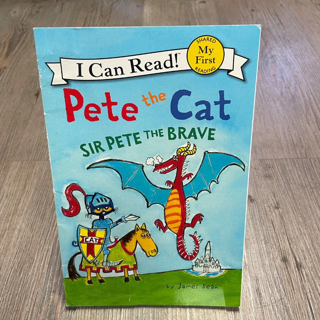 Multi Colour Pete the Cat Sir Pete The Brave, Paperback