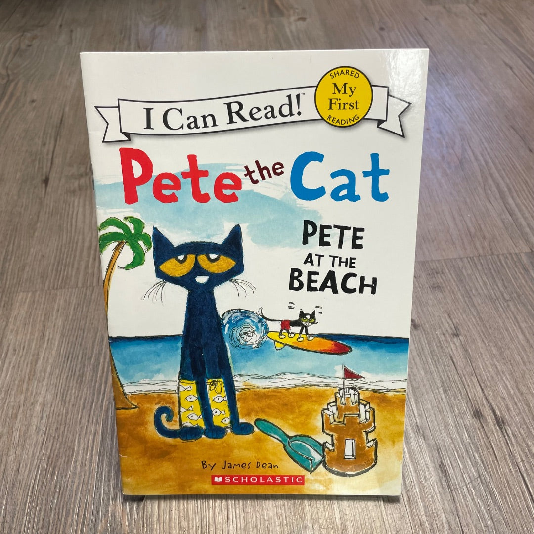 Multi Colour Pete the Cat Pete at the Beach, Paperback