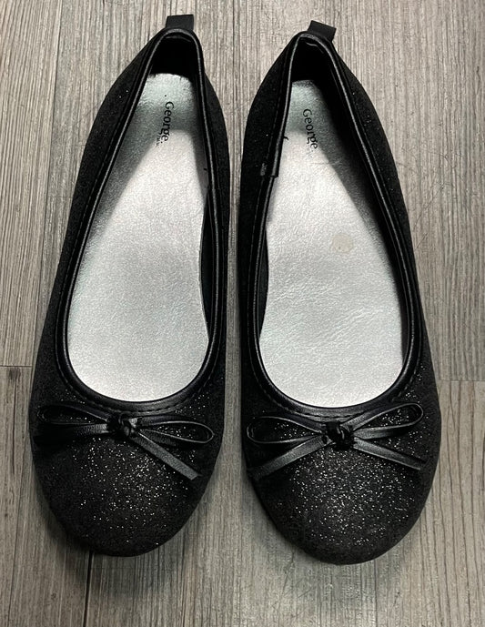 Black George Flat Shoes, 2Y