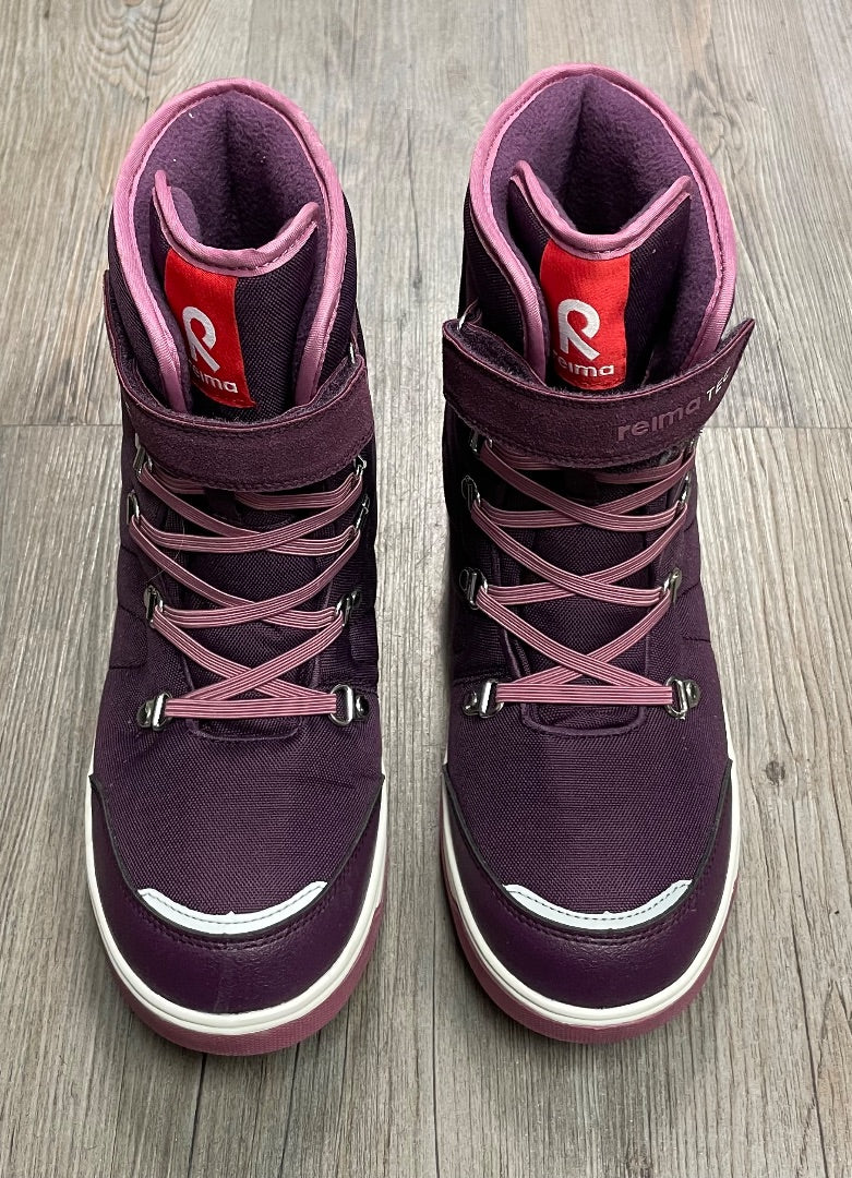 Purple Reimatec Winter Bootie, 6.5Y