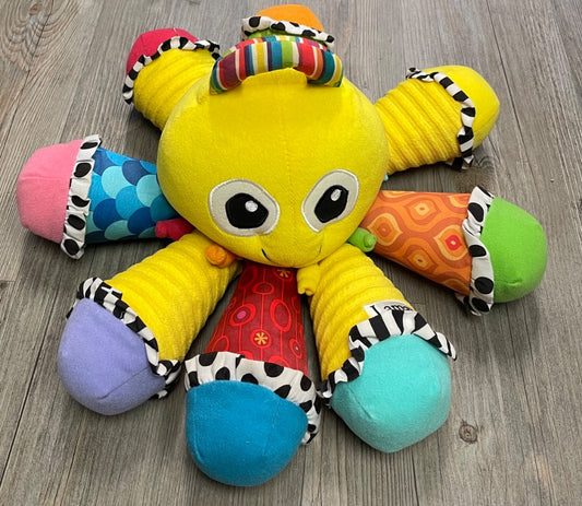 Black Lamaze Octopus Squeaky Toy, Large
