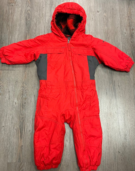 Red Columbia Snow Suit, 24M
