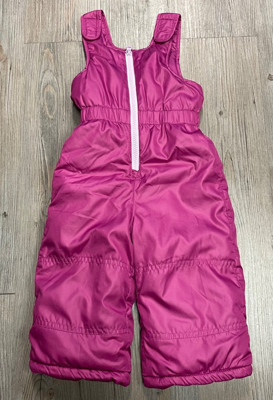 Fuchsia Joe Fresh Bib Snow Pants, 12-18M