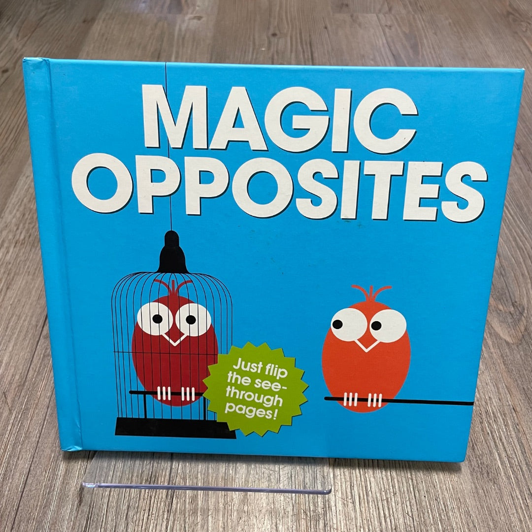 Blue  Magic Opposites, Hardcover