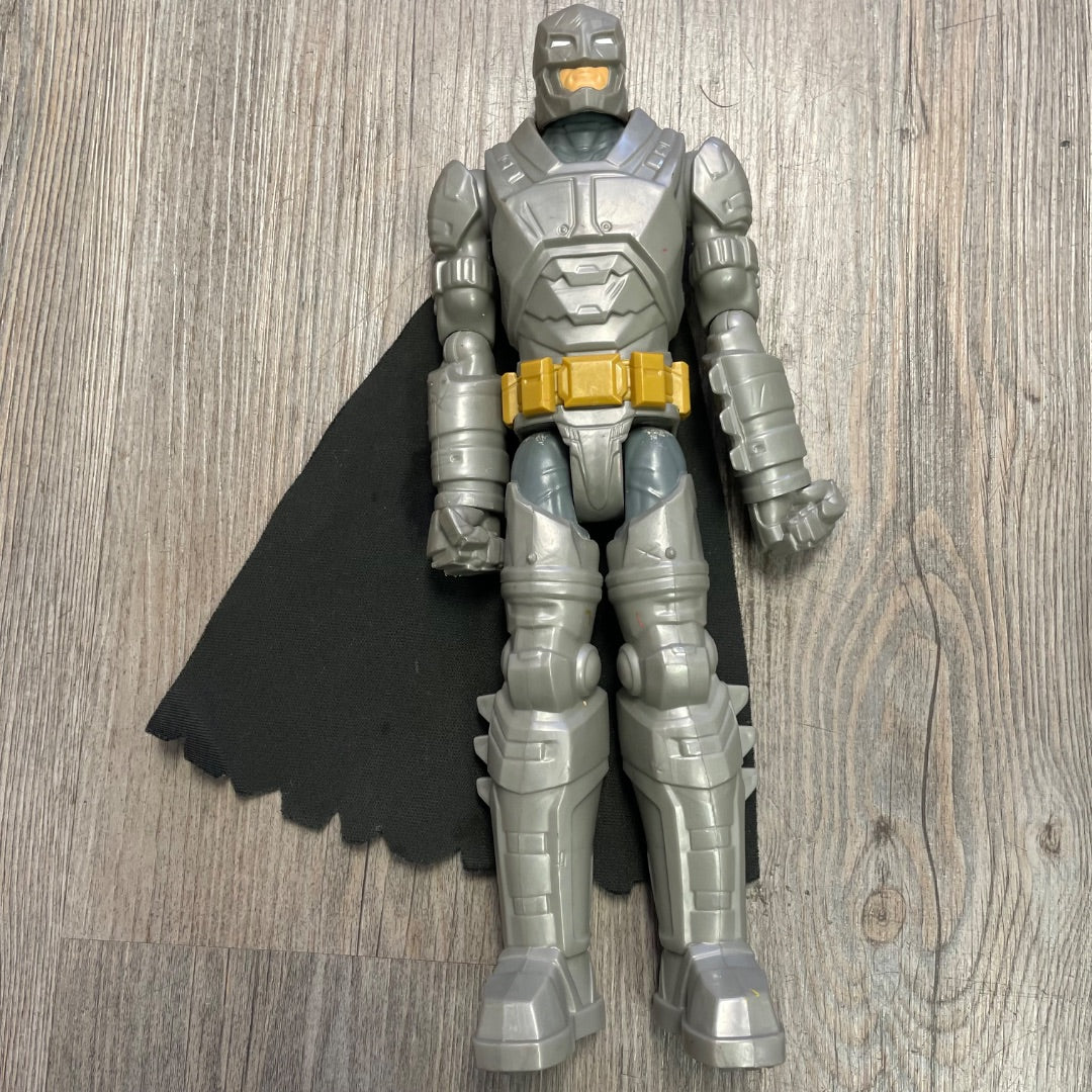 Grey/Black Marvel Batman Action Figure, 11 inch