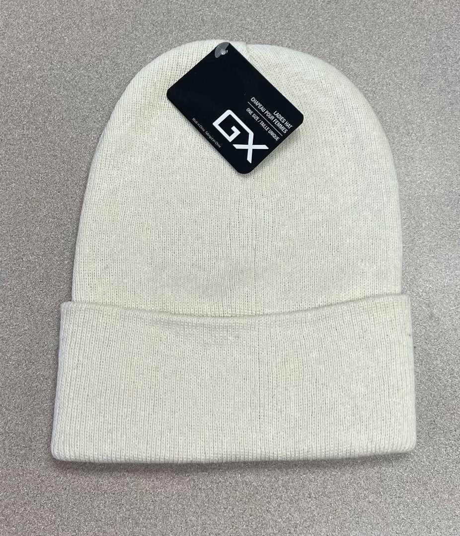 Cream Gertex Knit Beanie, 12Y+