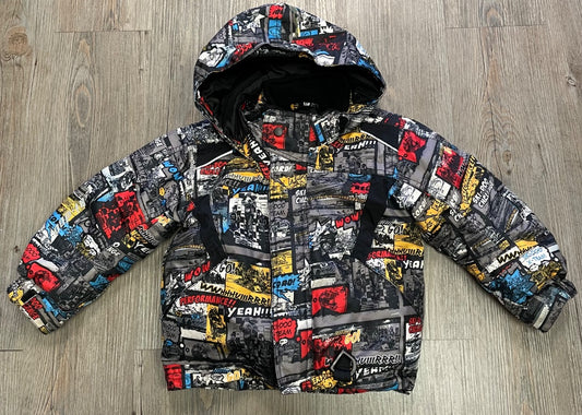 Multi Colour BRP Winter Jacket, 2Y