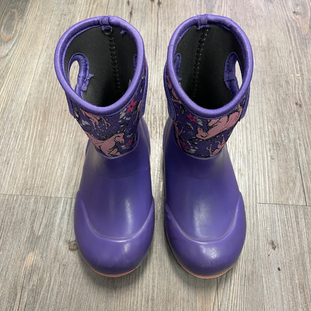 Purple Bogs Winter Boots, 10T