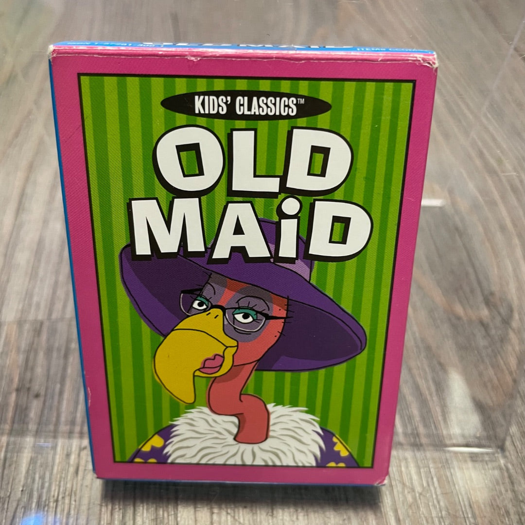 Multi Colour  Old Maid Card Game, Pre-owned