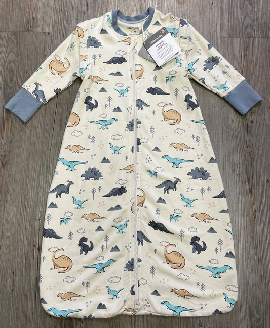 Blue Dinos Silkberry Bamboo Fleece Sleep Sack, 3-9M