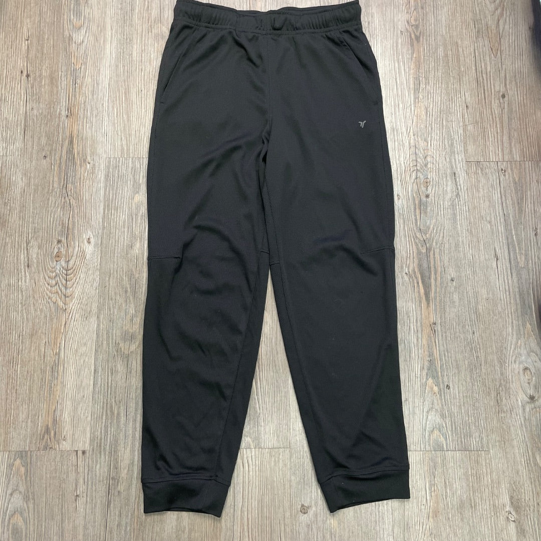 Black Old Navy Active Pants, 10-12Y