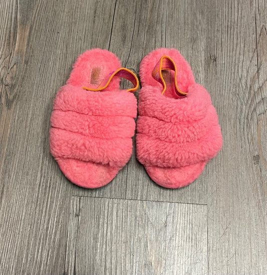 Pink Ugg Indoor Slippers 10T