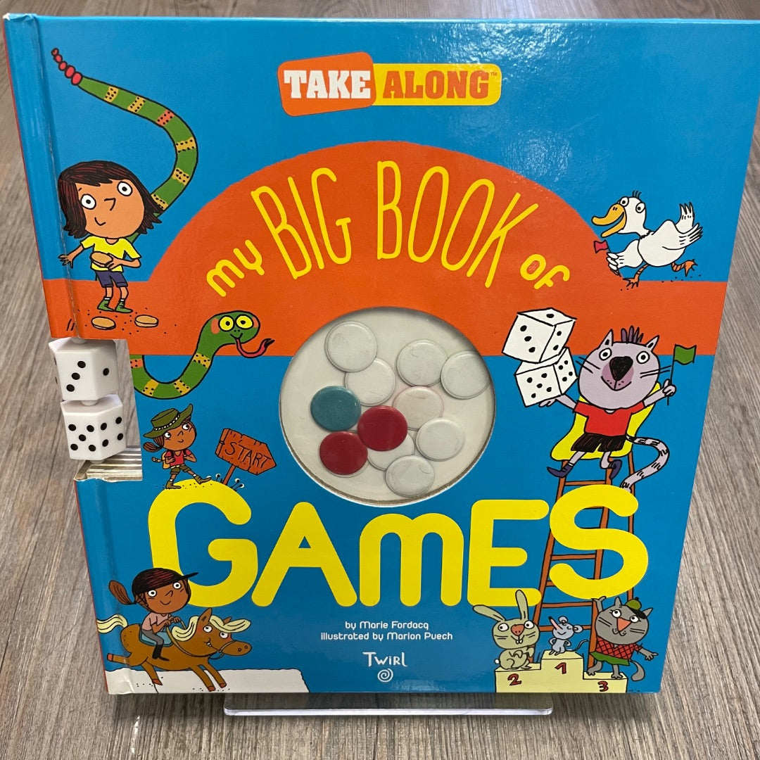 Multi Colour  My Big Book Of Games, Hardcover