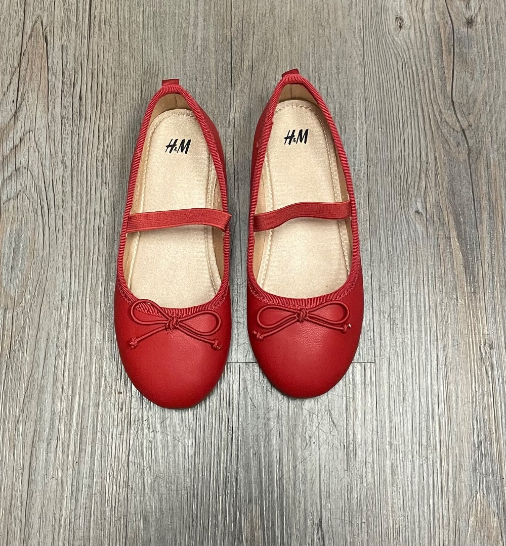 Red H&M Flat Shoes, 12Y