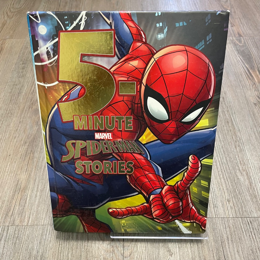 Multi Colour  5 Minute Spiderman Stories, Hardcover