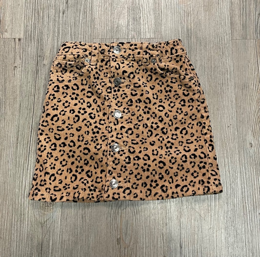 Leopard Cat & Jack Corduroy Skirt, 6Y
