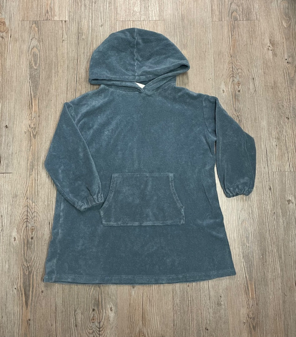 Blue Mini Mioche Hooded Cover Up, 6Y