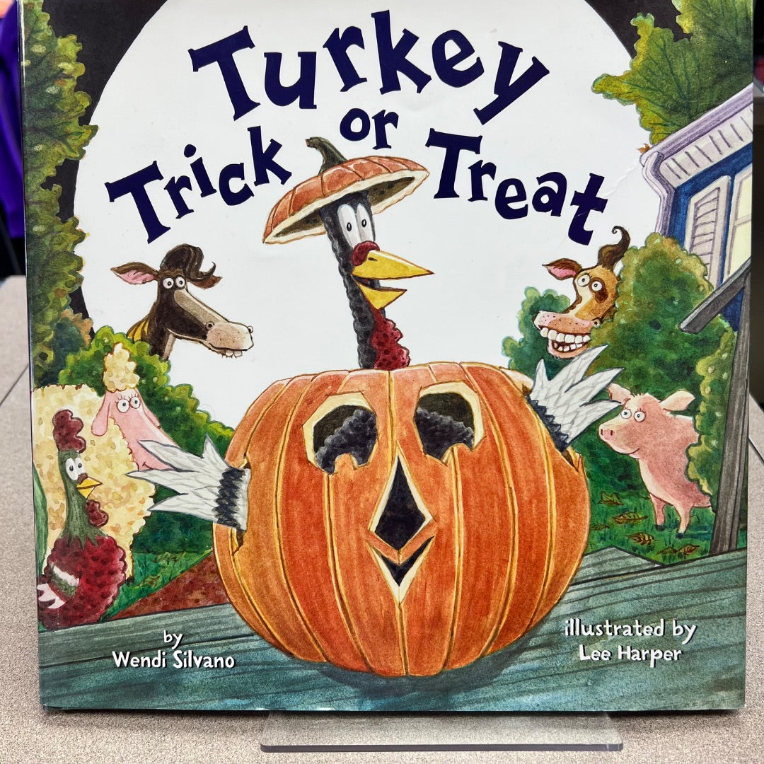 Multi Colour Wendi Silvano Turkey Trick Or Treat, Hardcover
