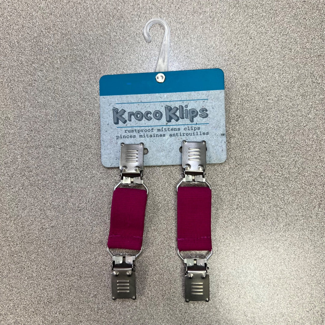Fuchsia CaliKids Kroco Klips, One Size