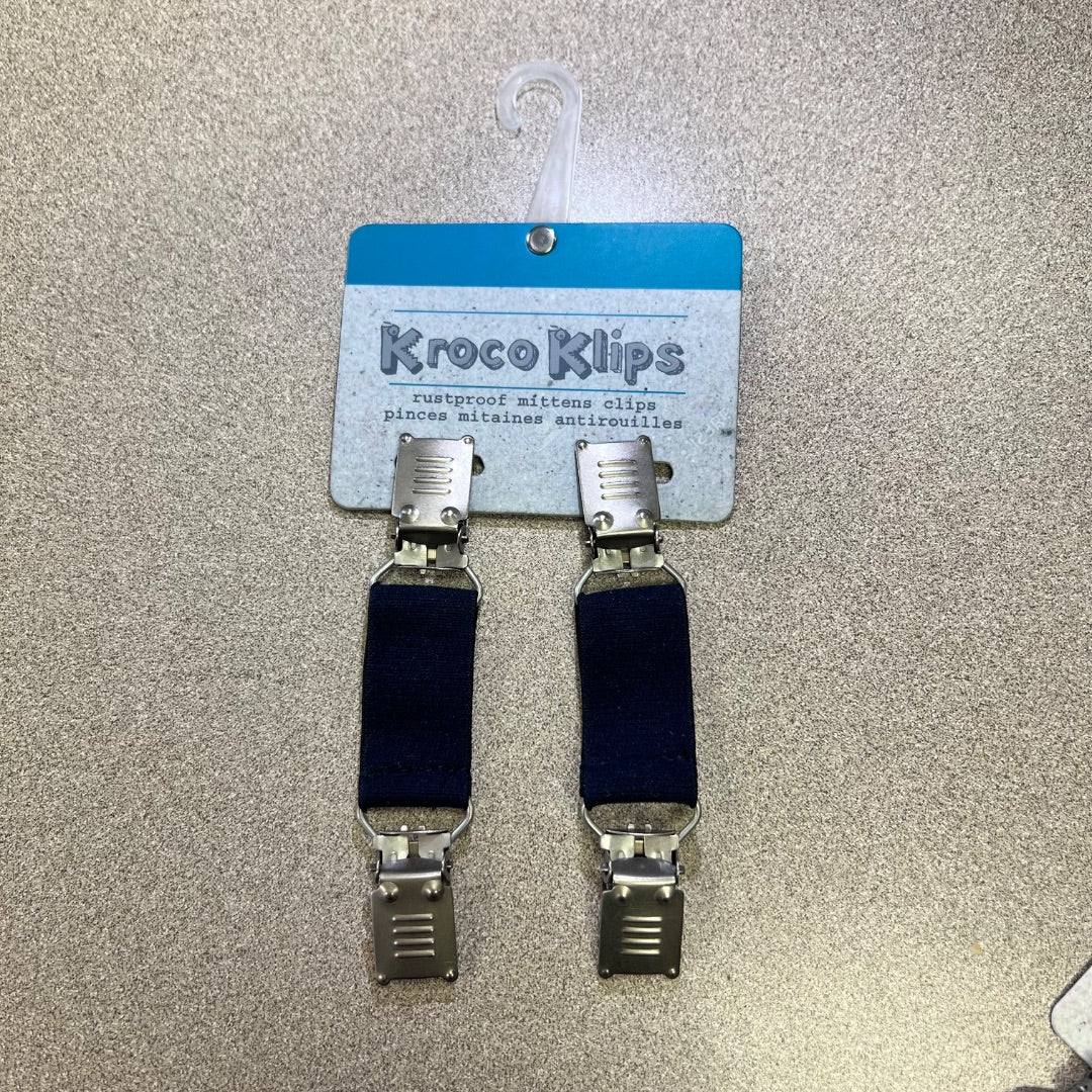 Navy CaliKids Kroco Klips, One Size