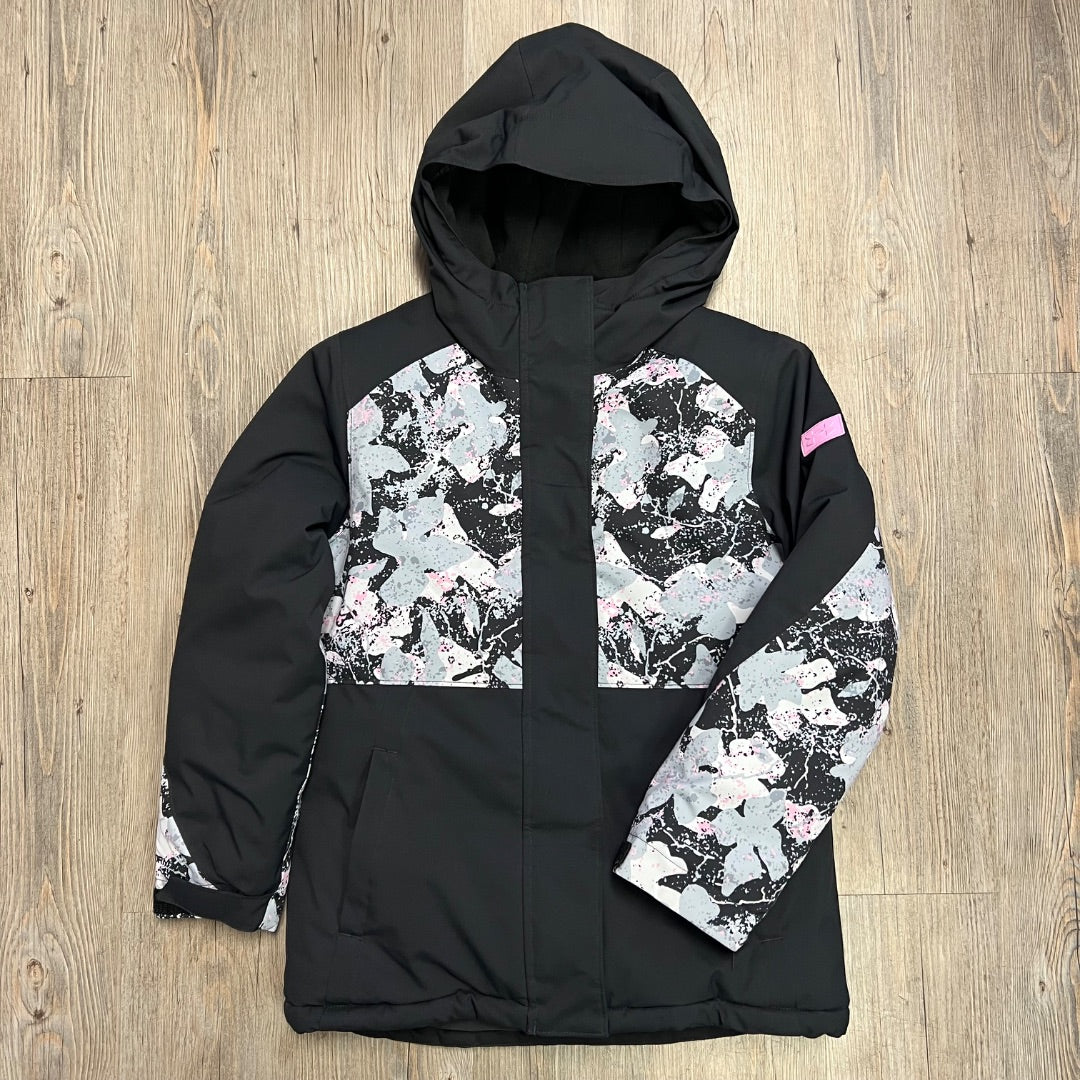 Black/Grey/pink Under Armour Storm Winter Jacket, 14Y