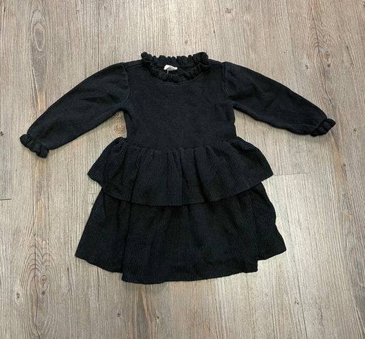 Black Gap Knit L/S Dress, 2Y