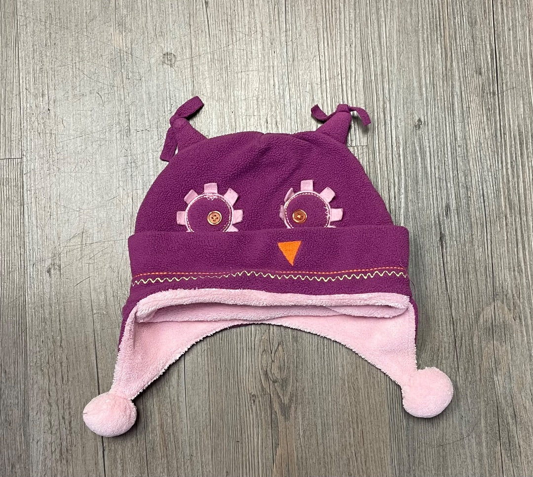 Pink CaliKids Fleece Hat, 18-3Y