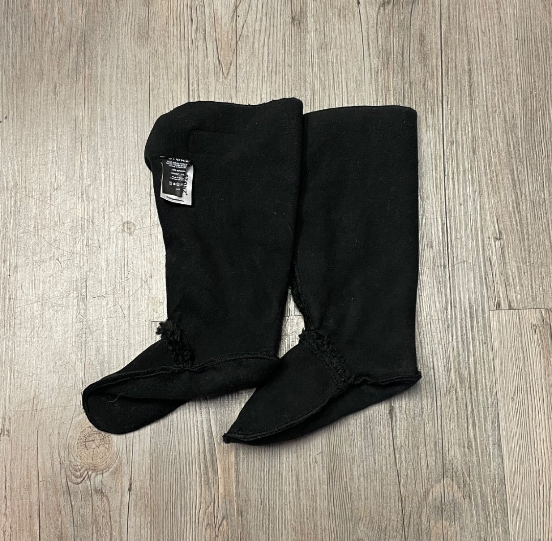 Black Stonz Rain Boot Liner, 10T